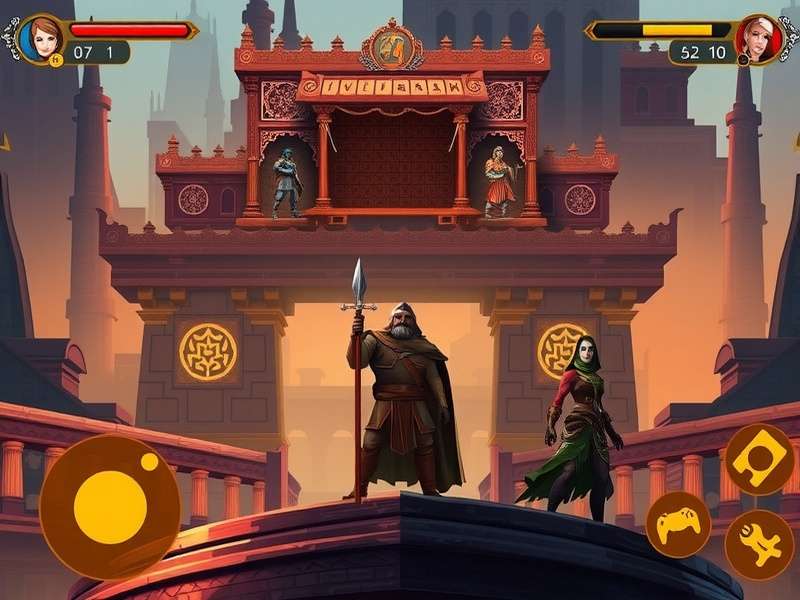 Temple Relic Hunter Game Characters